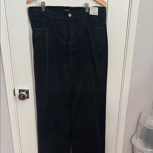 J. Crew Women’s Velvet Pants in Black